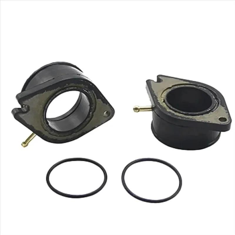 For XV700 XV750 XV920 Virago VIRAGO 1100 XV1100 XV 700 750 920 2Pcs Motorcycle Carburetor Intake Manifold Adapter