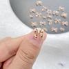50Pcs Cute Mini Colorful Leopard Print Bow Nail Art Resin Designer Charms DIY Craft For Nail 3D Decorations Jewelry