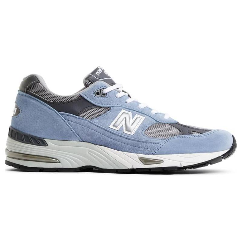 New Balance 991 MiUK Dusty Blue Alloy Smoked Pearl Sneakers M991BGG