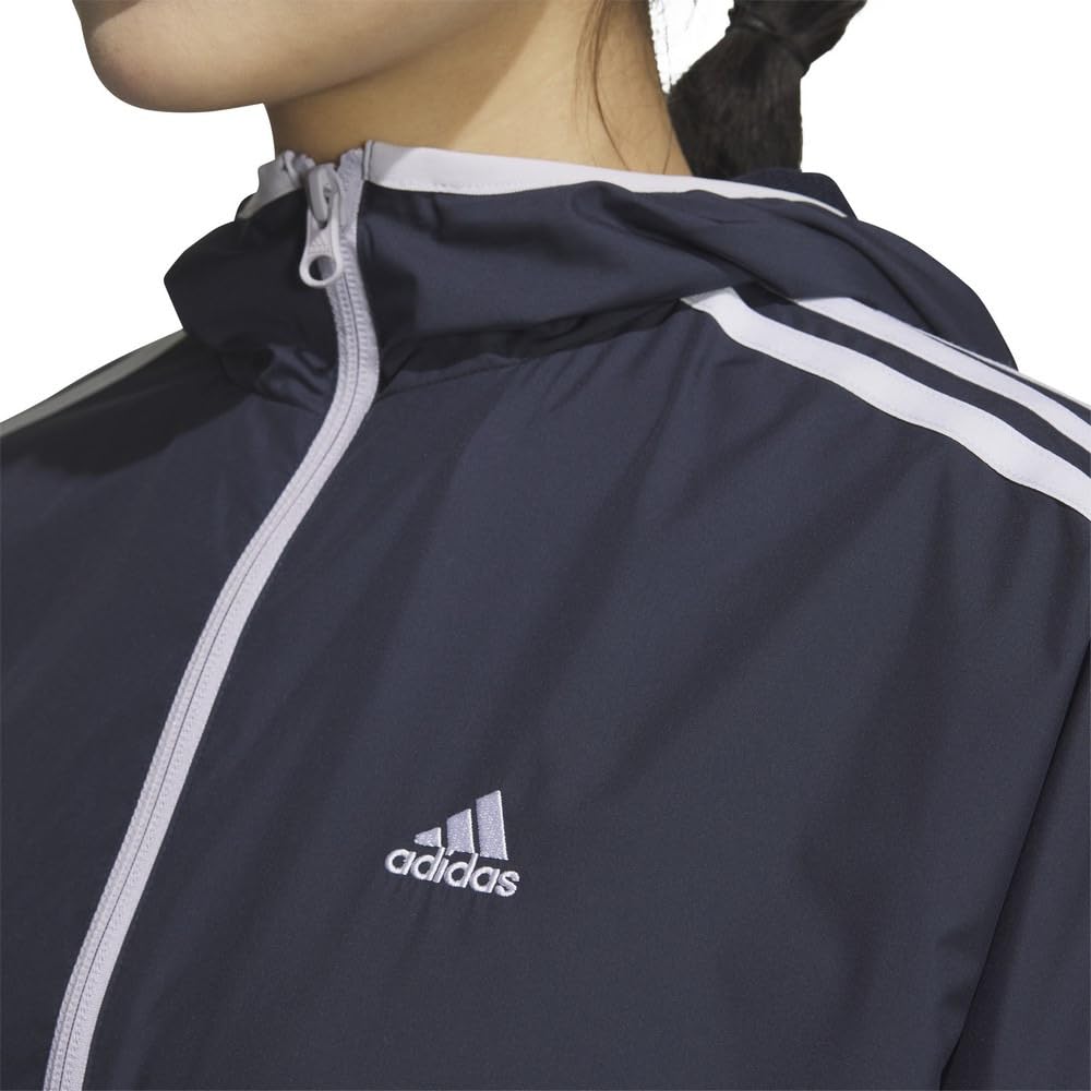 Adidas KTX57 Team Woven Jersey Top in Legend Dawn Size M Women's Ink/Silver (JG3387),