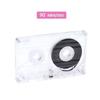 Clear Standard Cassette 45/60/90 Minutes Magnetic Audio Tape  Blank Tape Case