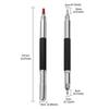 Double-headed Metal Scribe Pen Hand Tools Silver Ceramics Glass Engraving Pen Carbide Tip Cutting Marker Tool Woodworking