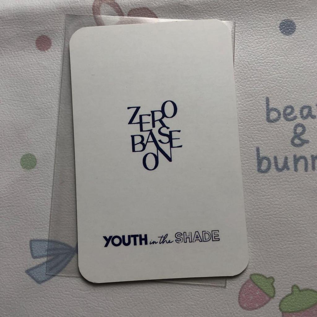 [USED] ZEROBASEONE Kimtele ZB1 1st week Sanok Zebewan trading card