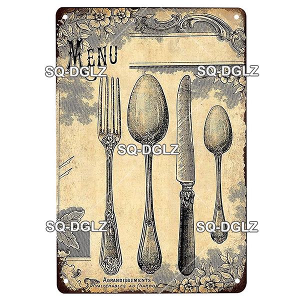 Küche Regel Metall Zeichen Vintage Zinn Zeichen Wohnkultur Für Bar Pub Club Dekoration Metall Plaque Malerei Kunst Poster Dekor