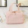 Xiaohongshu-Inspired Large Capacity Women's Travel Makeup & Skincare Organizer Bag with Brush Partitions