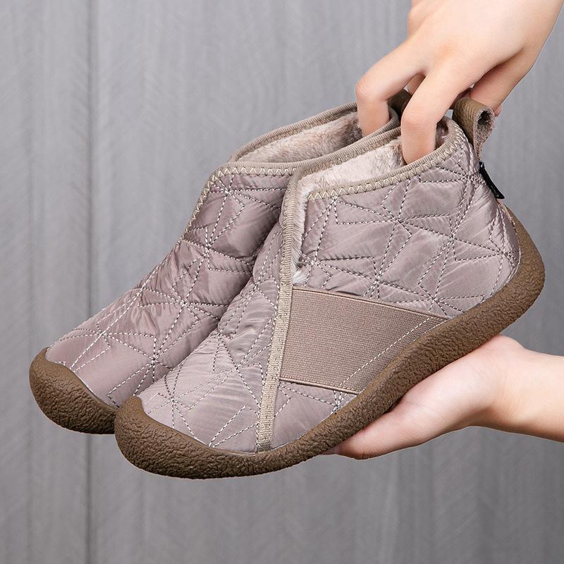 

Winter new high-top cotton shoes soft sole non-slip piled thickened lightweight casual fashion warm snow boots 36