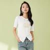 Shetu Women's New Chinese Style Short Sleeve T-shirt