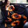 1pc Sunflower Printing Lightweight Flannel Blanket, Comfortable and Warm Blanket, for Camping Sofa Bed and Couch Office, in All Seasons