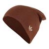 Adidas Brand Logo Acrylic Knit Beanie Unisex Hats Dark-Brown JM3057