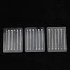 6Pcs Transparent Golden Loose Powder Lash Perming Aids Eyelash Lifting Perm Pad Silicone Eyelash Lifting Tape Eyelash Lifting