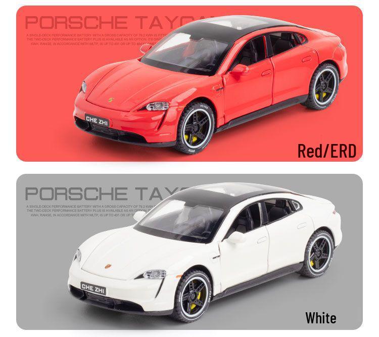 Baoshijie Taycan Alloy Children's Coupe Toy Car Model