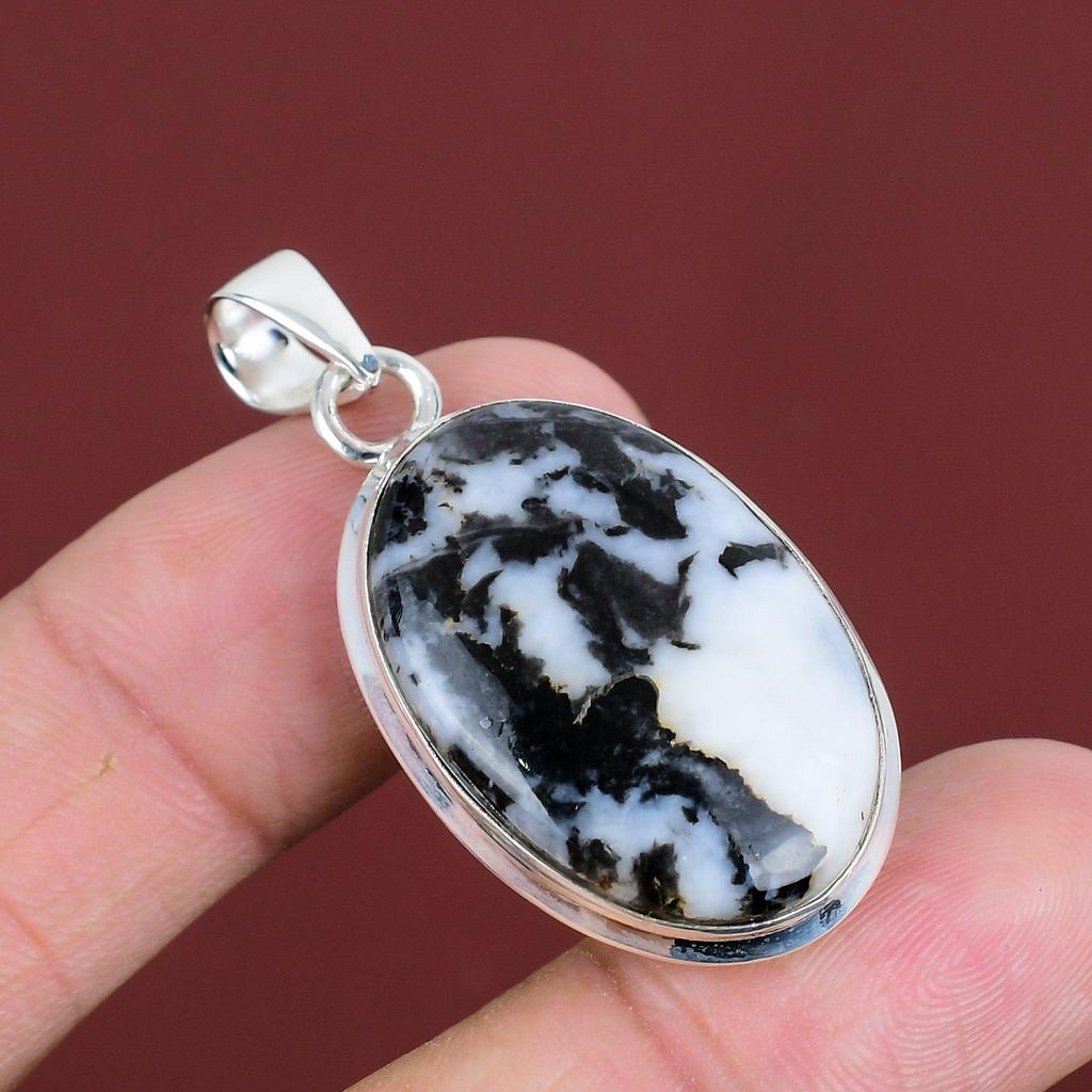 White Buffalo Turquoise Pendant 925 Sterling Silver Pendant Handmade Boho Pendant Very Pretty Gemstone Pendant Gifts For Mom Antique Jewelry