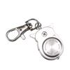 Vintage Numerals Quartz Pocket Watch Owl Shape Watch Sliver Case Necklace Pendant Keychain Clock Chain Mens Women Christmas Gift