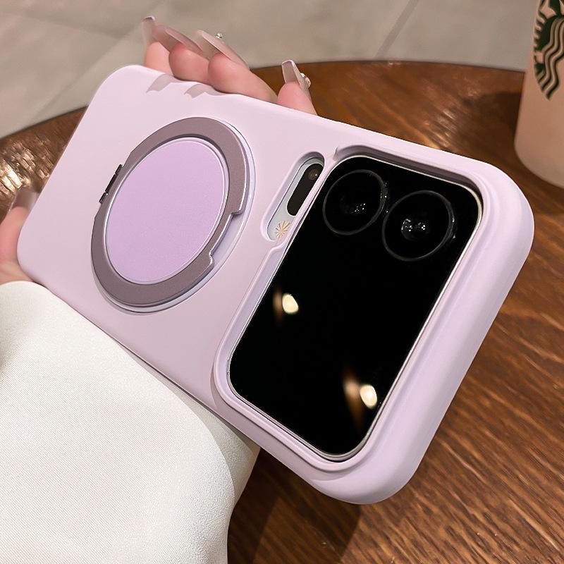 Applicable to Xiaomi 17promax mobile phone case Xiaomi 17pro protective case 17 liquid magnetic suction 14 bracket 13 all-inclusive