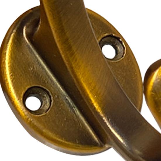 Coat Hook Corrosion-Resistant Wall Hooks Space Saving Upper And Lower Hooks for Bathroom Kitchen Bedroom