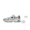 530 Silver Cream Unisex Sneakers MR530GMT