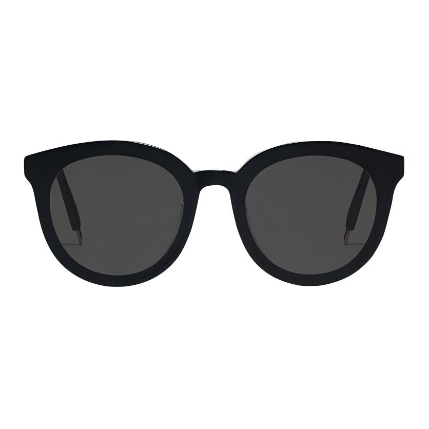 Gentle Monster Blackpeter Sunglasses UV Protection Oval Shape Unisex Sunglasses BLACKPETER01