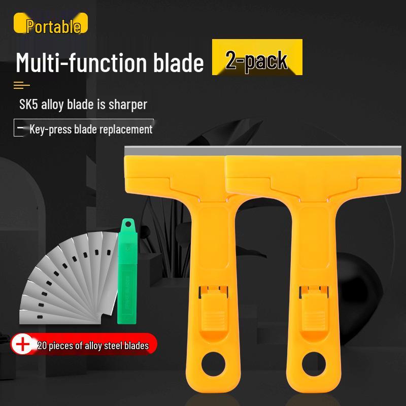 Multi-Purpose Cleaning & Scraping Tool for Adhesive Removal and Caulk, Wall, and Floor Cleaning.