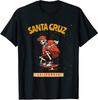 NEW LIMITED Vintage Santa Cruz California Skeleton Skateboarder T-Shirt