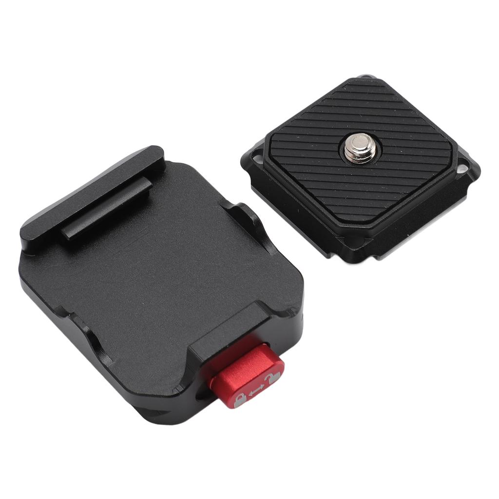 Camera Quick Release Plate Aluminum for Arca 1 4inch 3 8inch Thread QR Camera Mount Plate for DSLR Camera Stabilizer