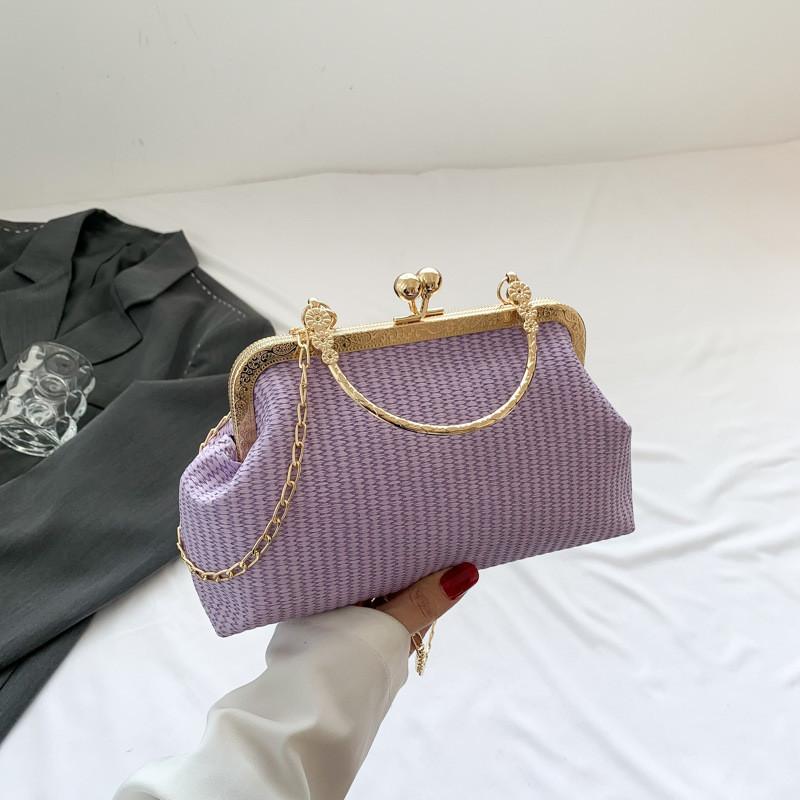 Chic Pu Crossbody Handbag Trendy Street Fashion Shell Bag In Multiple Colors