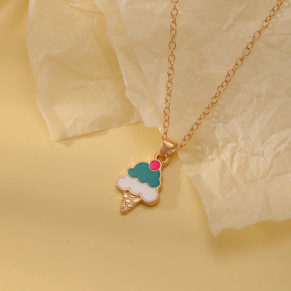Rainbow Dinosaur Unicorn Friendship Necklace for Children – Creative Pendant Gift