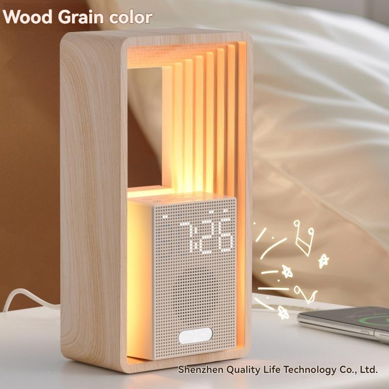 Analoger Sonnenaufgang Weckwecker Weißes Rauschen Schlafgeräusche Nachttischlampe mit Hohem Wert