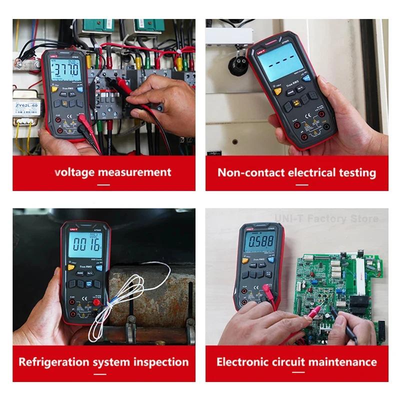 UNI-T Multimeter Digital Professional UT890C UT890D+ UT89X UT89XD UT60S UT60BT UT61B+ UT61D+ UT61E PLUS Electric Tester Meter