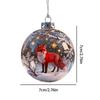 Christmas Wildlife Wonders Ball Ornament 3D Transparent Animal Ball Christmas Decoration Hangable Christmas Tree Ornament