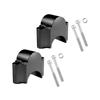 22mm 25mm Motorcycle Handlebar Risers, 2Pcs Universal Handlebar Clamp Stable Durable 25mm/28mm Handlebar Risers