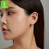 S925 Silver Elf Ear Bone Clip Single, Colored Zircon Without Ear Holes S925 Tremella Clip Sce1250