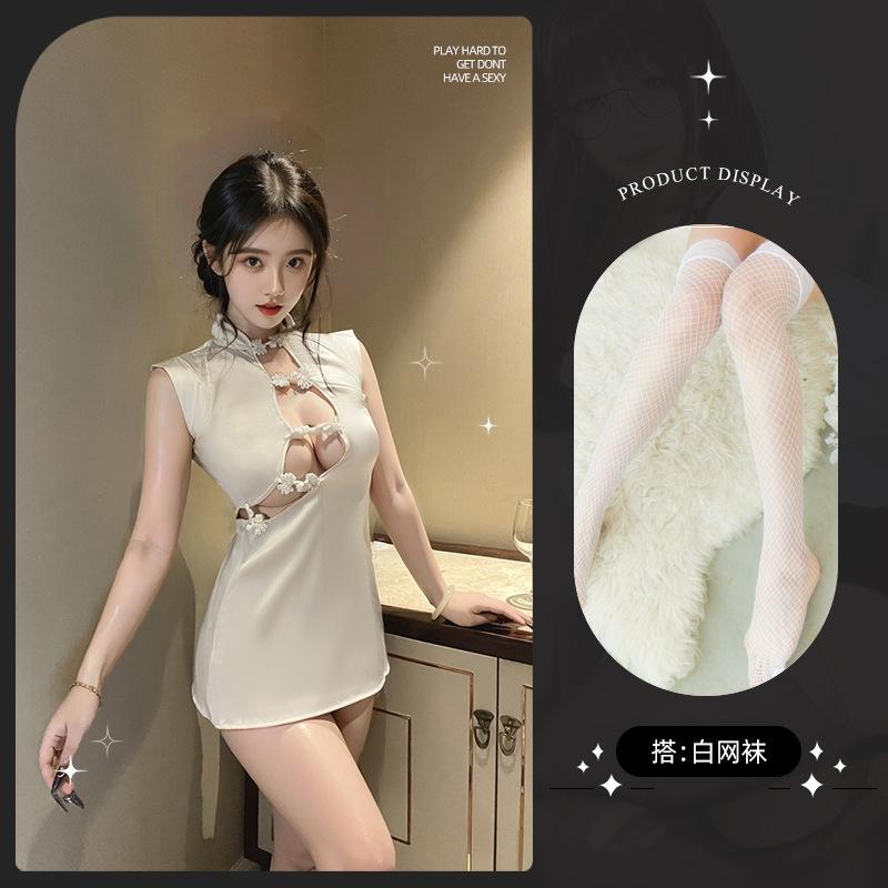 Sex lingerie uniform seduction pure desire retro cheongsam dress sexy bed sex suit