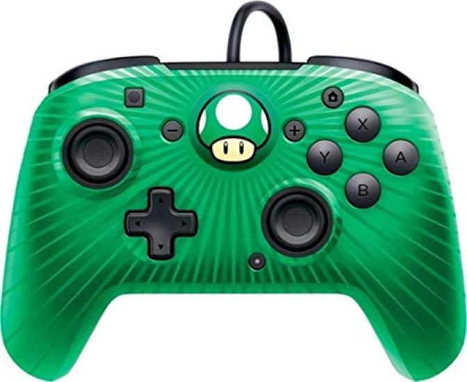 PDP Faceoff Pro Wired Mushroom Edition Controller 1-Up