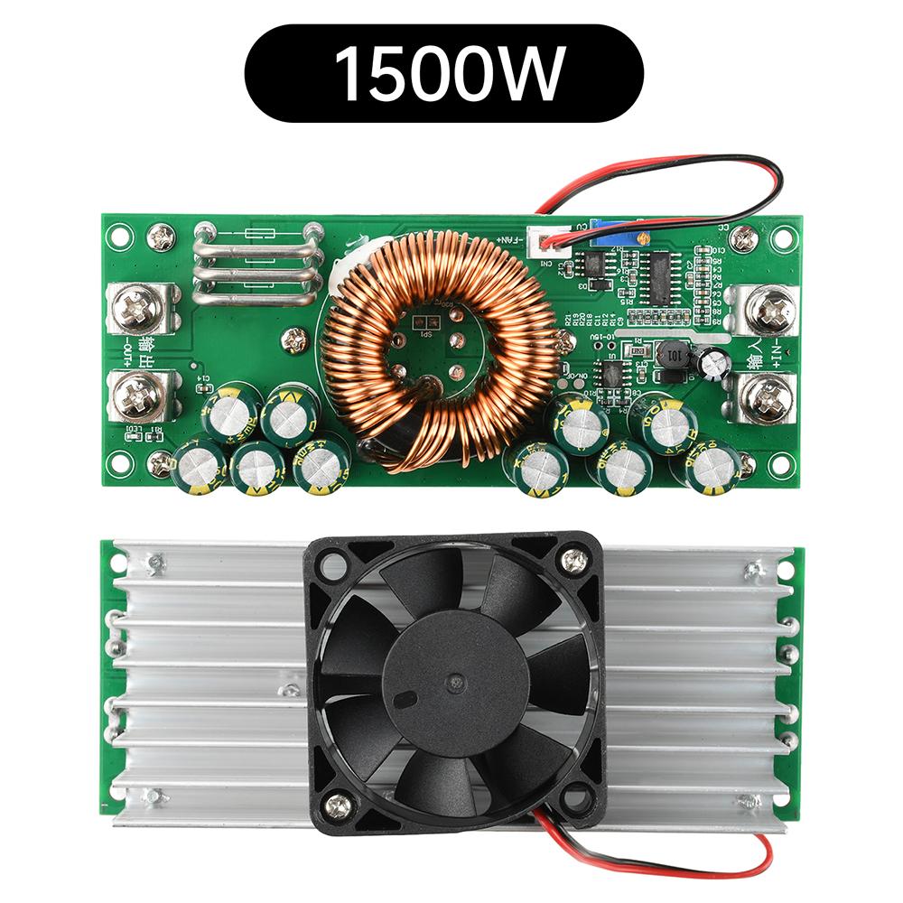 1500W 1200W DC-DC Buck Module Constant Voltage Adjustable Step-down Converter Synchronous Rectification High-Power Transformer