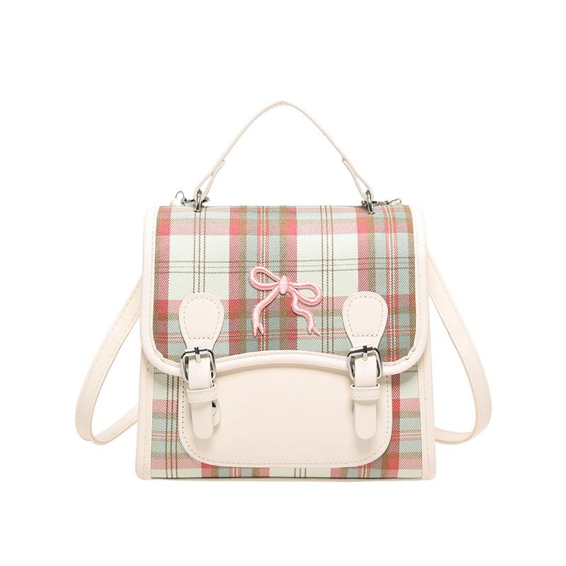 

Female Backpack Handbag Multifunctional Single Shoulder Crossbody Bag Personalized Commuting Bag one size белый