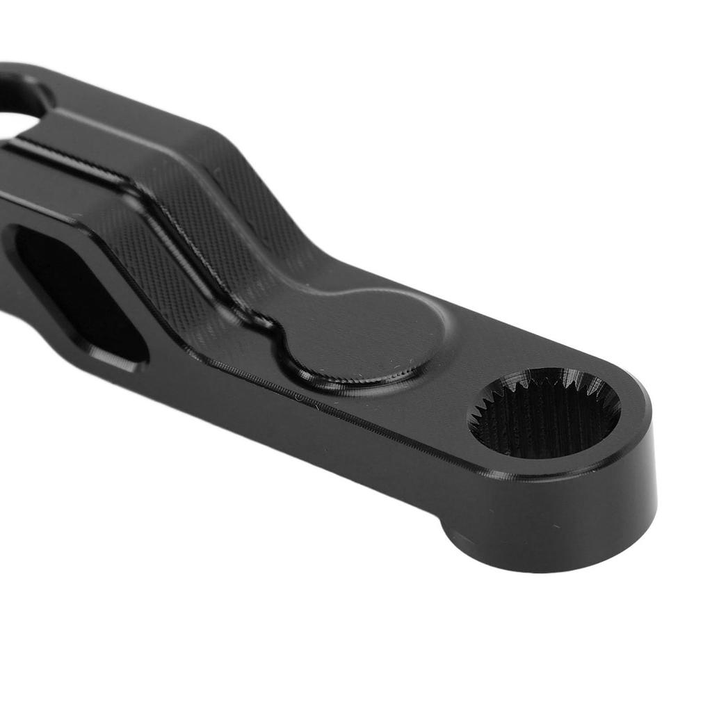 Forlengelsesbrakett for clutcharm for MT-07 2018-2022 Aluminiumslegering Clutcharmspakbrakett for Tenere 700 XTZ700 2019-2024 (Svart)