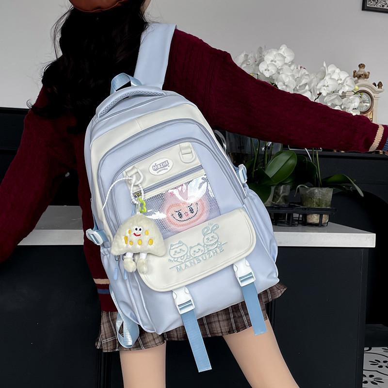 Backpack Chiikawa Pattern Anime Peripheral Large Capacity Schoolbag Student