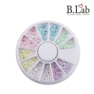 Nail Nail Art B.Lab - Nail Parts Material Stone Art Pastel Flat Stone Boat X (2 Pieces)