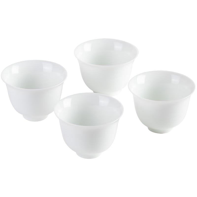 Jingdezhen White Porcelain Tea Cup Gift Set