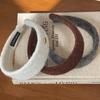 Korean Style Gold Label Wide Edge Headband: Women's 2025 Autumn/Winter Versatile Hair Accessory