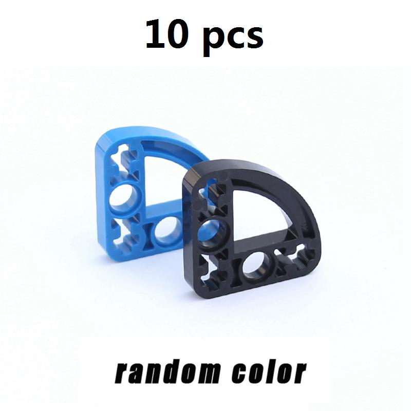 Moc High-tech Parts  Beam Thin with Axle Hole L-shape DIY Building Blocks  Accessories Education Toy Compatible with Lego Bricks