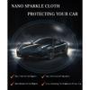 Nano Sparkle Cloth Car Scratch Remover, Nanosparkle Cloth for Car Scratches, Nano Wipes for Car, Safe on All Vehicle Colors, Removes Water Spots &