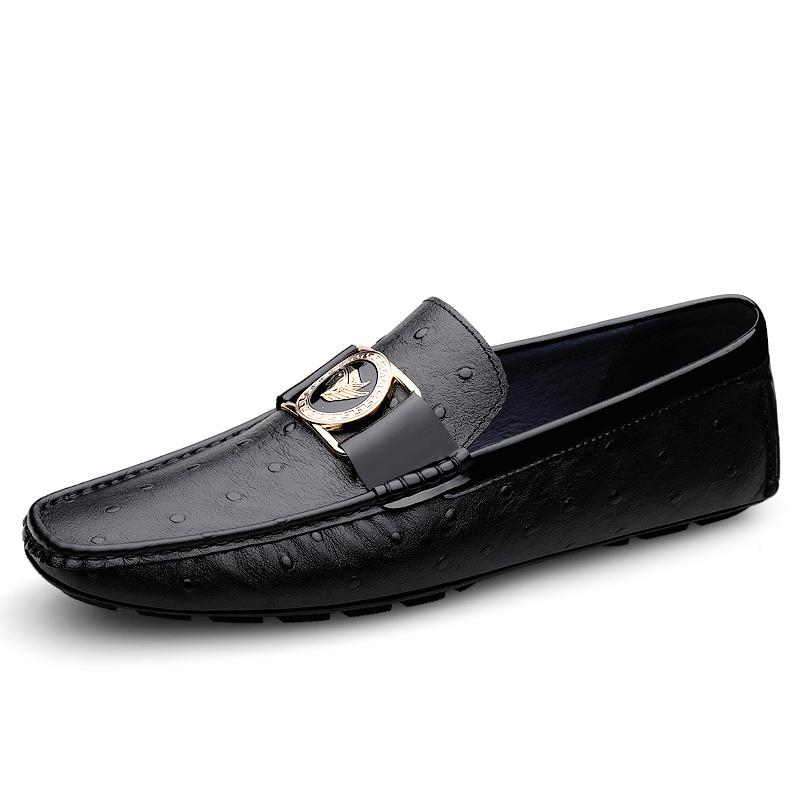 

Fashion Genuine Leather Men s Loafers Summer Luxury Brand Male Casual Shoes Soft Moccasins Breathable Slip on Flats Stylish Boat Shoes 44