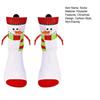 Cartoon Christmas Socks Magnetic Holding Hands Socks Cute Snowman Reindeer New Year Socks Fun Gifts for Girls Teens Birthday Holidays