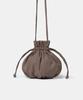 Musinsa Standard Woman Women'S Bright Mini Pouch Bag [Brown]