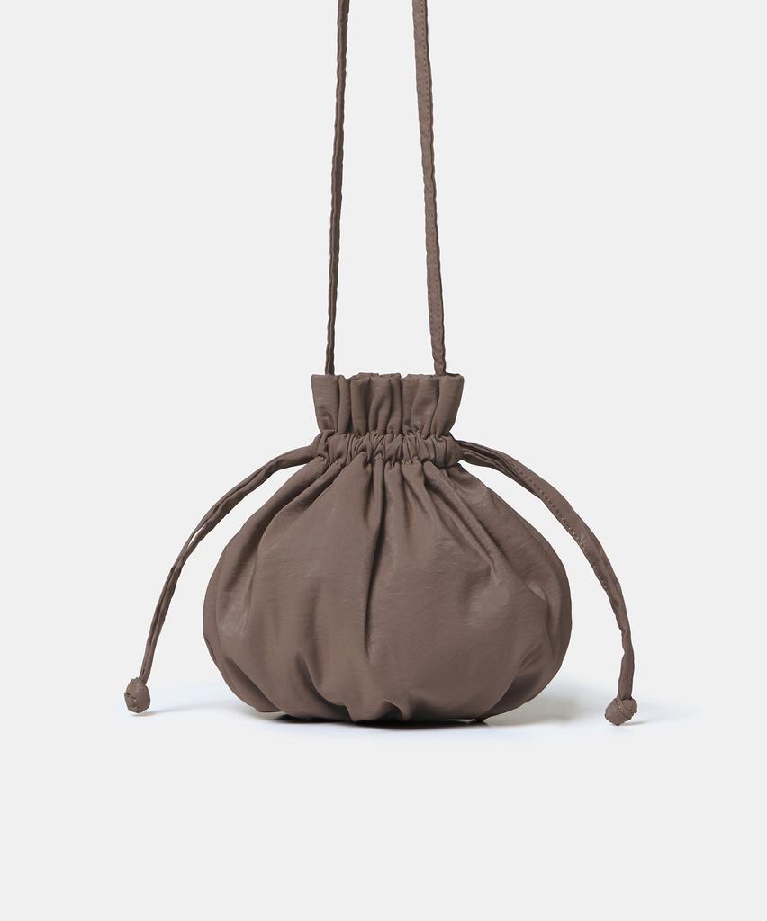Musinsa Standard Woman Women'S Bright Mini Pouch Bag [Brown]
