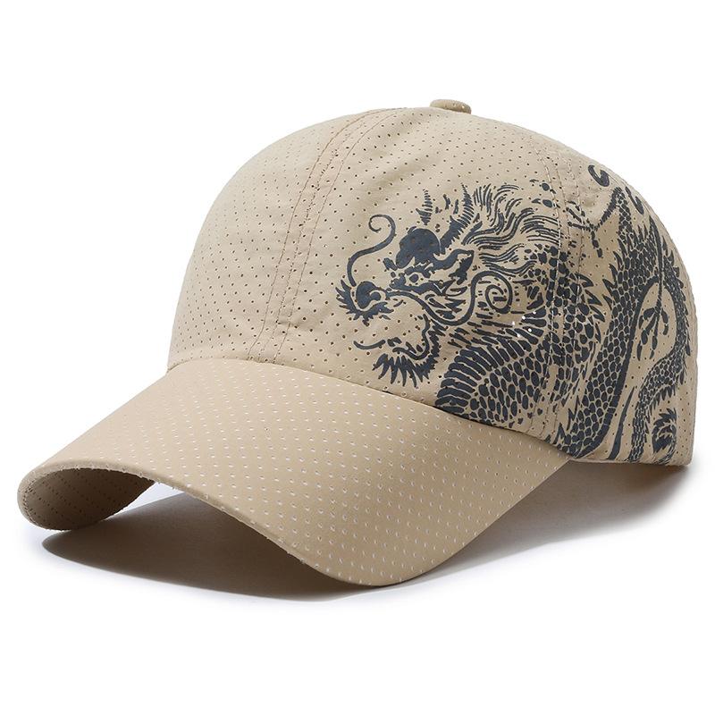 Unisex Chinese Dragon Totem Baseball Cap - Fashion-Forward Peaked Cap for Men & Women, A Stylish Gift Choice