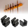 Billiards Snooker Cue Locating Clip Holder Regular Black Pool Cue Wall Mount Racks 23/17/14mm Optional Fishing Rod Storage Rack