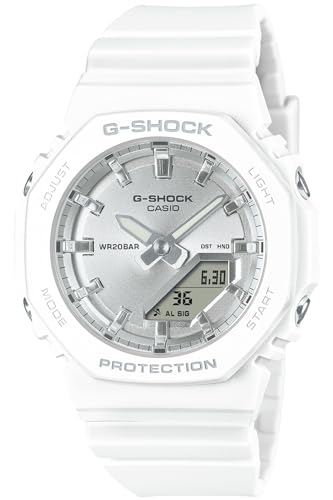 

Casio GMA-P2100 Wristwatch, Minimal Size, Metallic, multicolor (white /silver), sports
