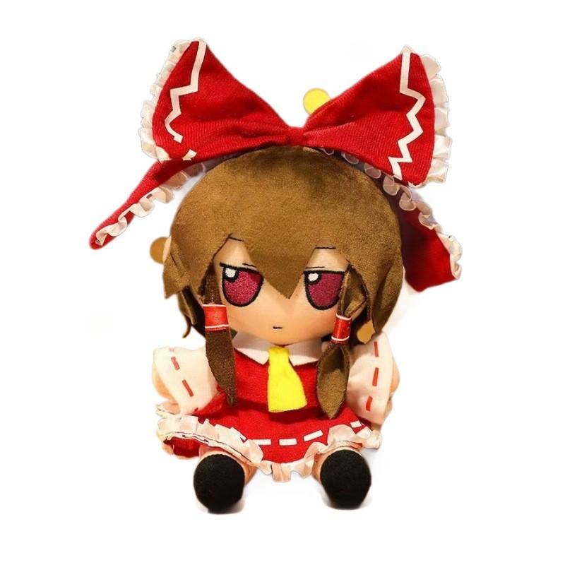 Hakurei Reimu Plush Doll Cute Cartoon Stuffed Toy For Collectors And Kids